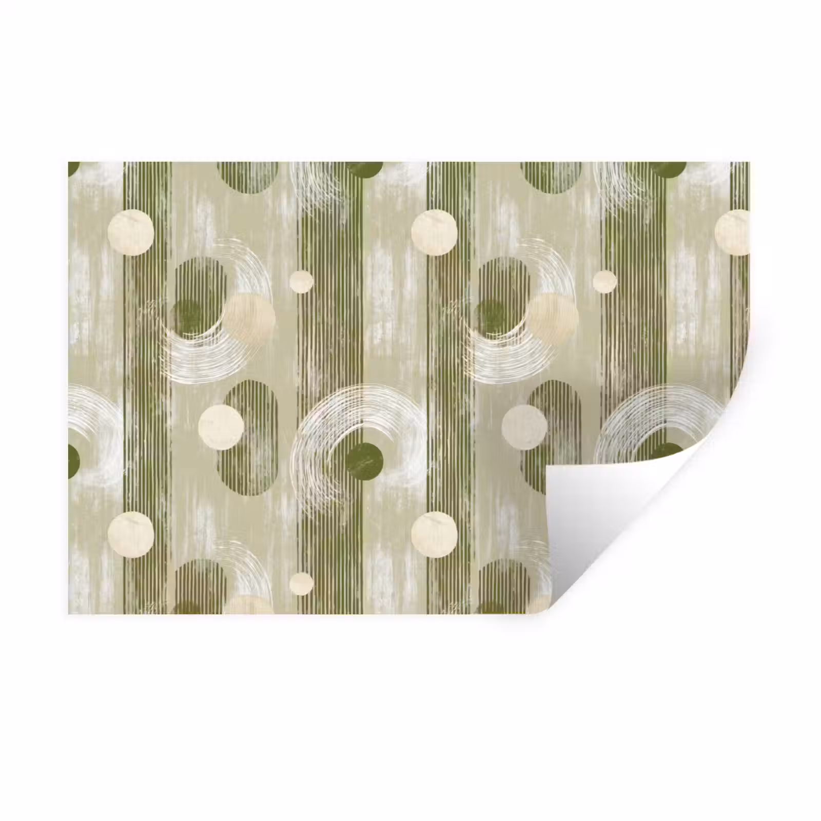 Muursticker - Artistiek - Modern - Groen — 1