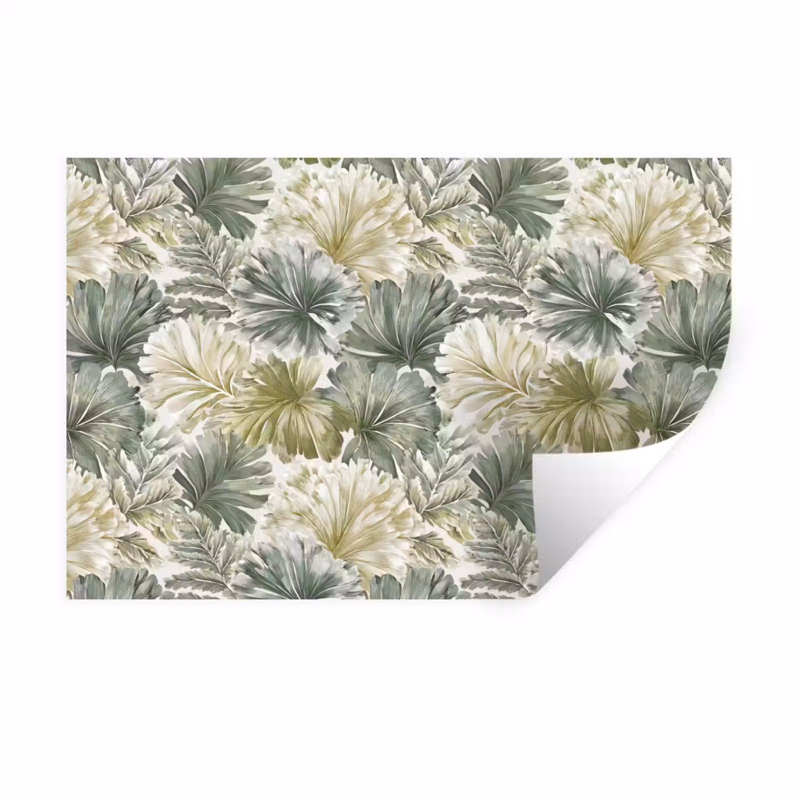 Muursticker - Bladeren - Botanisch - Groen — 1