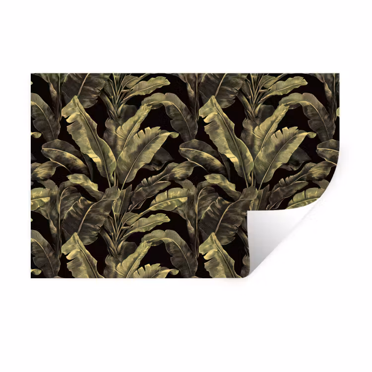 Muursticker - Botanisch - Bladeren - Groen — 1