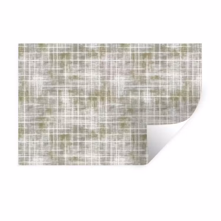 Muursticker - Linnen - Patroon - Groen — 1