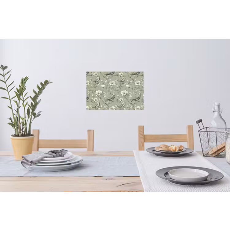 Muursticker - Klassiek - Botanisch - Groen — 3