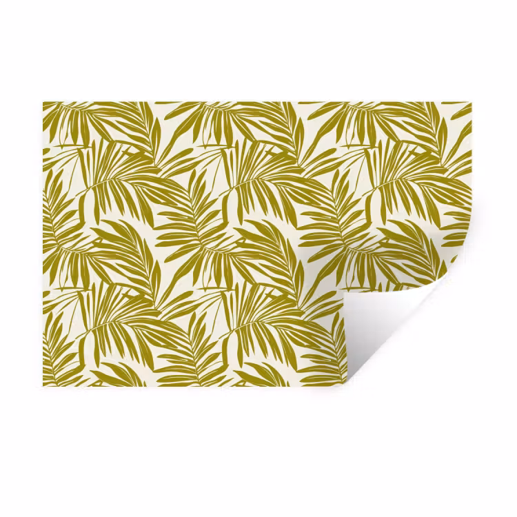 Muursticker - Palmblad - Patroon - Groen — 1