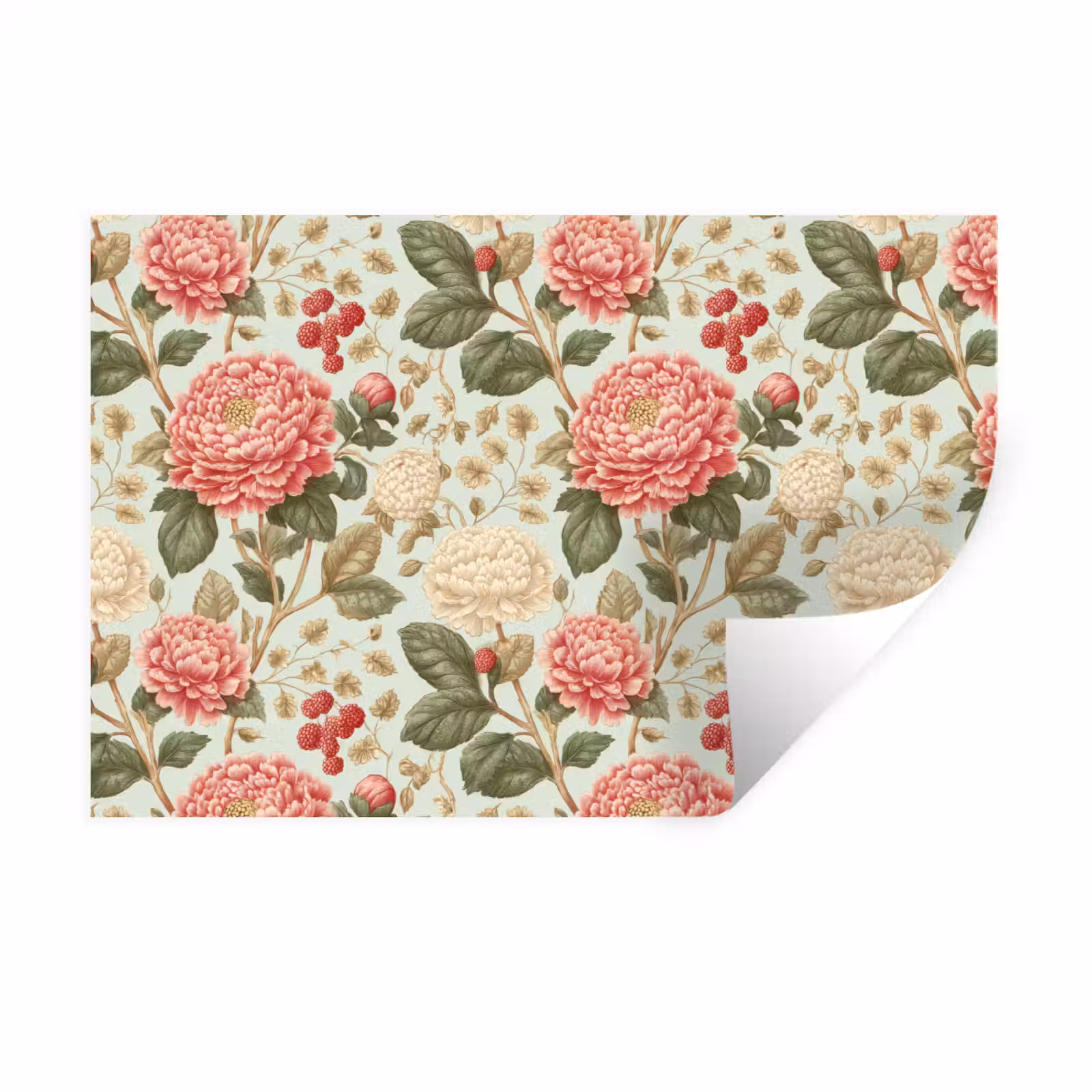 Muursticker - Klassiek - Botanisch - Veelkleurig — 1