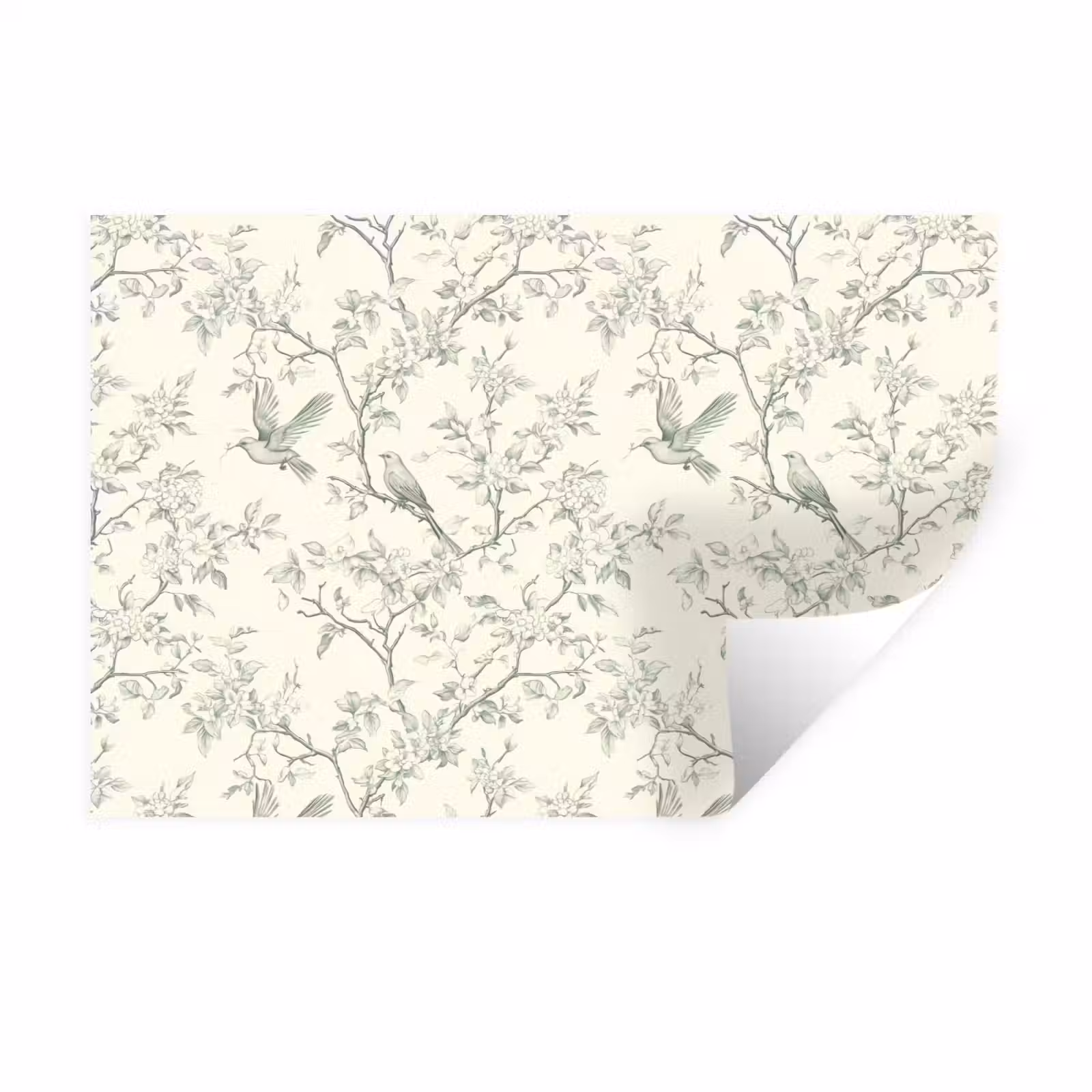 Muursticker - Klassiek - Vogels - Groen — 1
