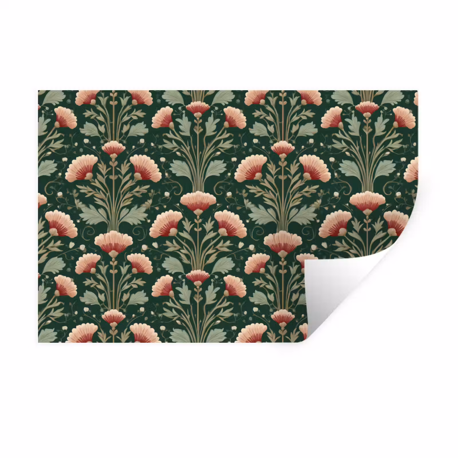 Muursticker - Patroon - Botanisch - Kleurrijk — 1