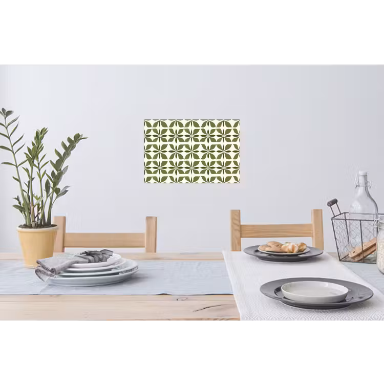 Muursticker - Botanisch - Retro - Groen — 3