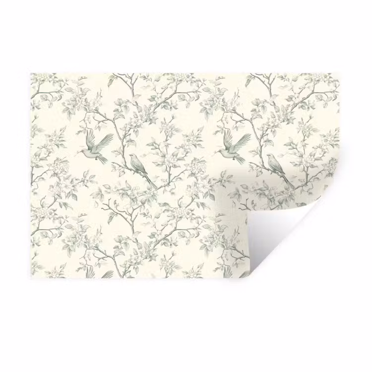 Muursticker - Klassiek - Vogels - Groen — 1