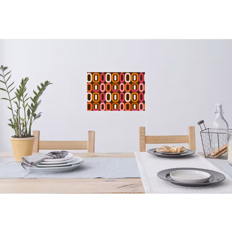 Muursticker - Modern - Retro - Kleurrijk — 3