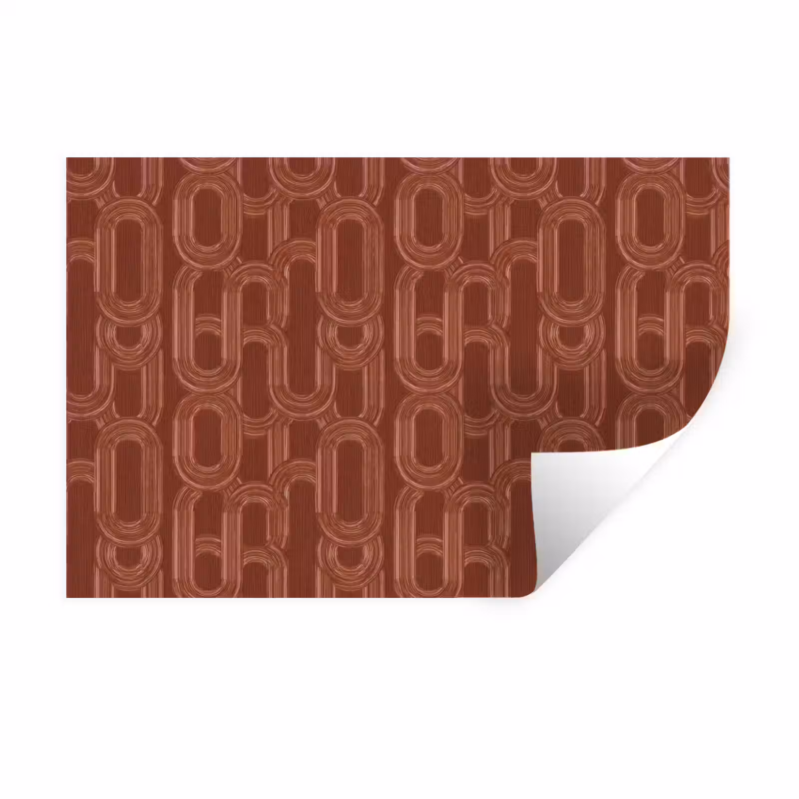 Muursticker - Abstract - Textuur - Bruin — 1