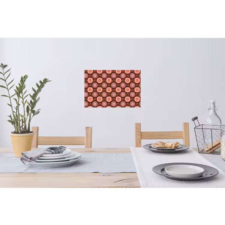 Muursticker - Retro - Madelief - Roze — 3