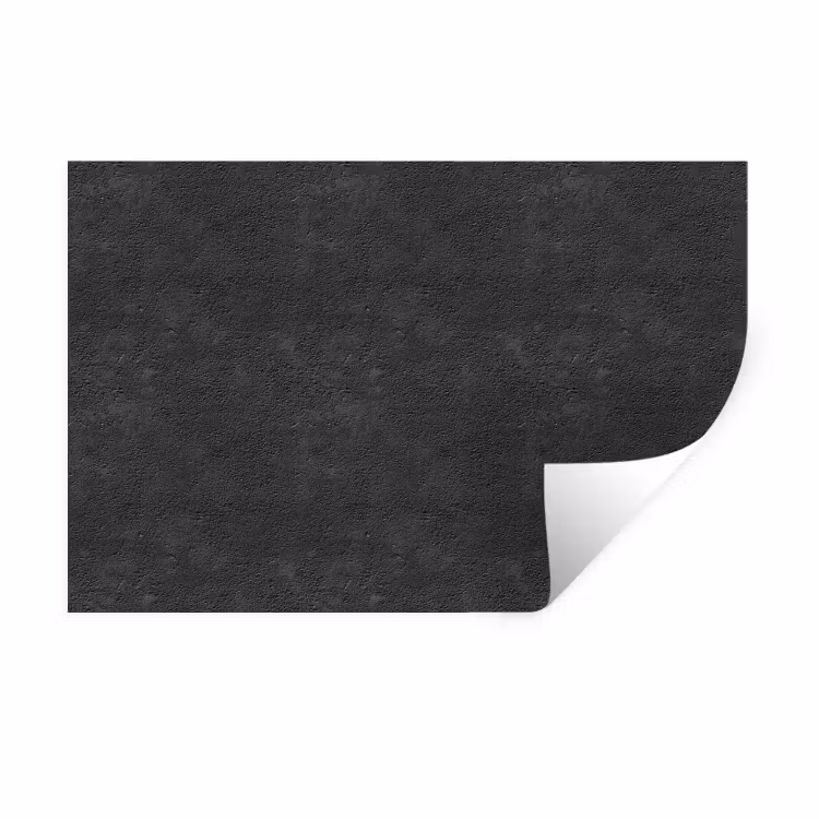 Muursticker - Donkergrijs - Asfaltstructuur - Ruw — 1