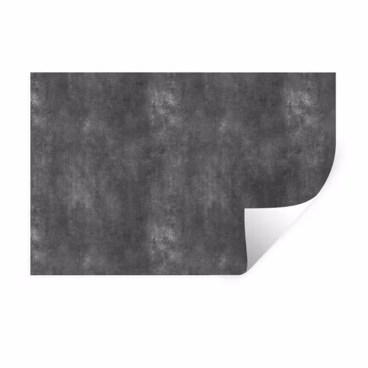 Muursticker - Donkergrijs - Ruw - Beton — 1