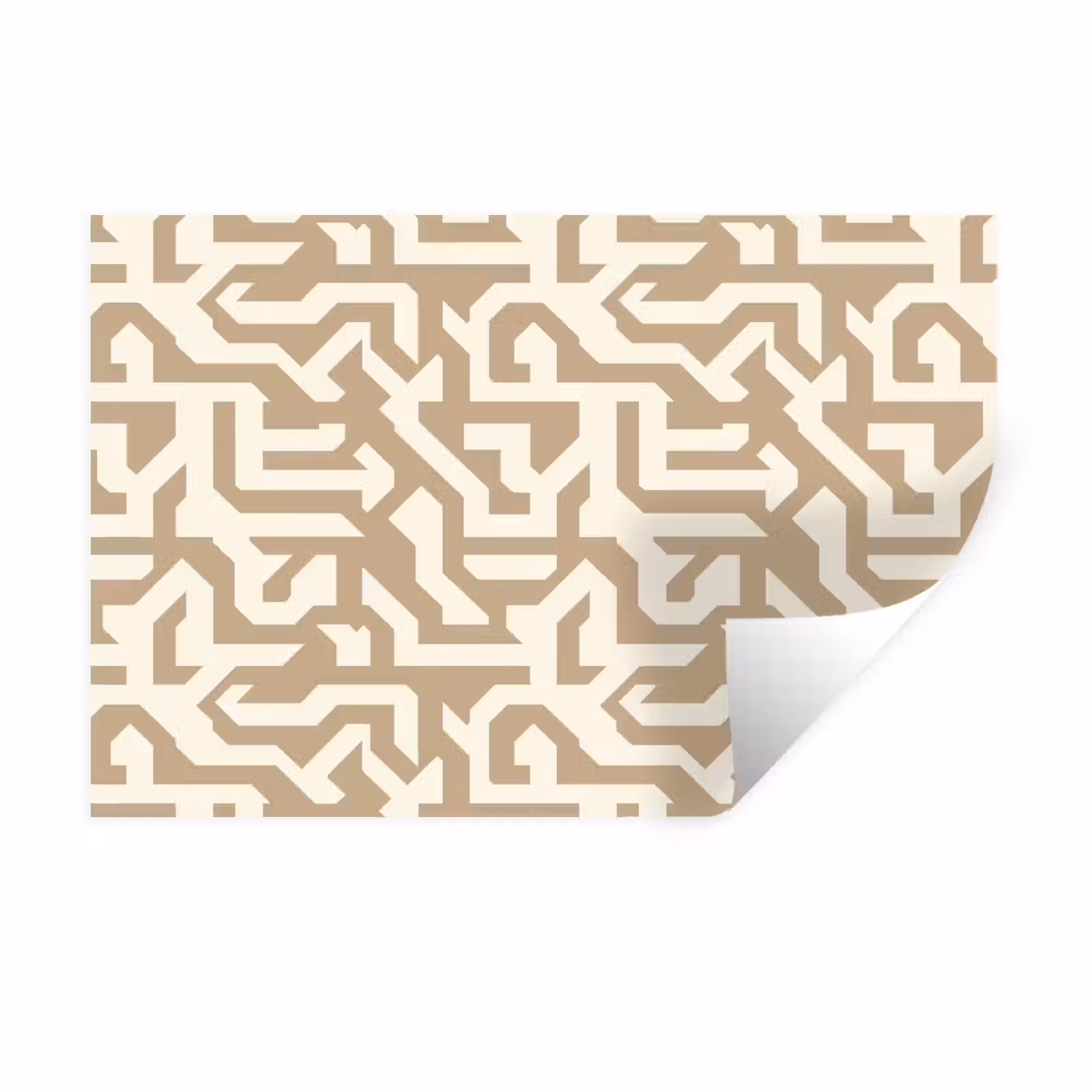 Muursticker - Modern - Abstract - Beige — 1
