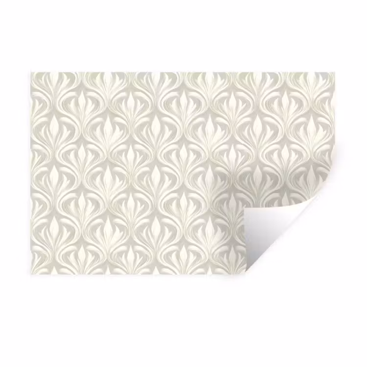 Muursticker - Barok - Patroon - Beige — 1