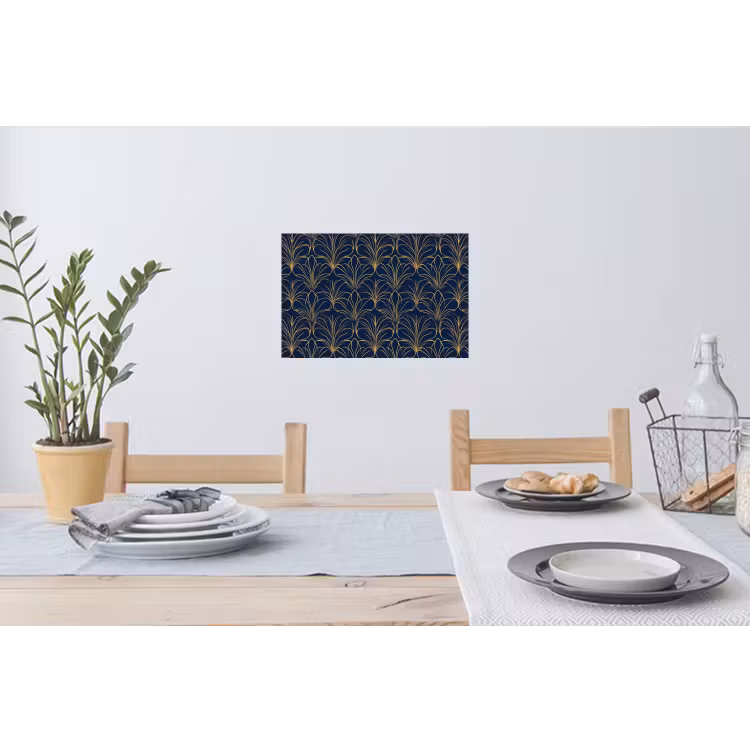 Muursticker - Deco - Waaier - Blauw — 3