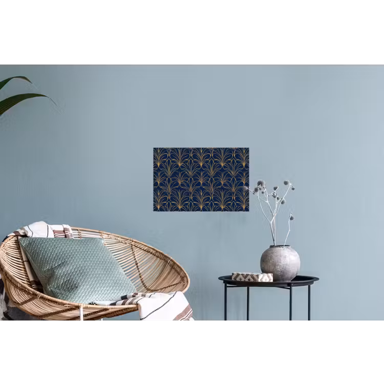 Muursticker - Deco - Waaier - Blauw — 4