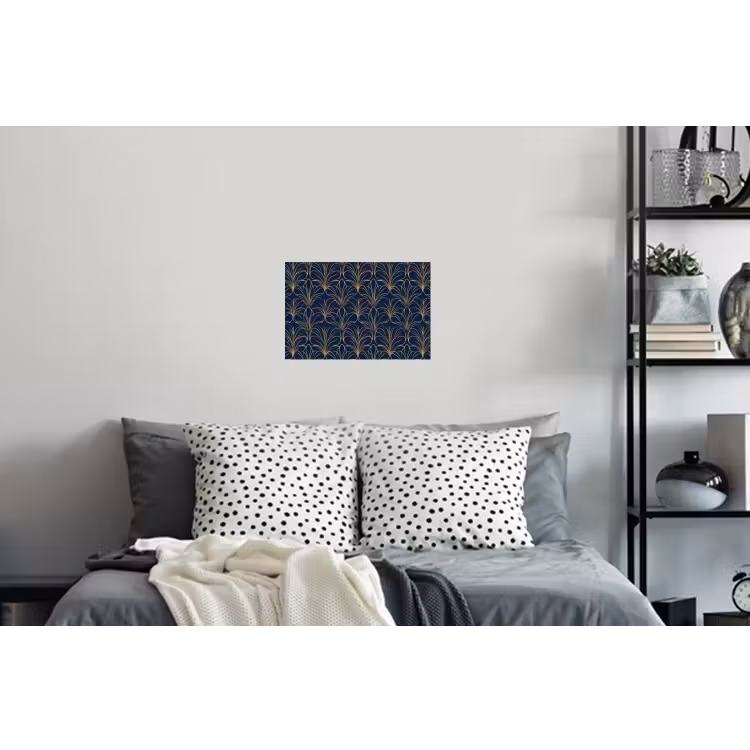 Muursticker - Deco - Waaier - Blauw — 5