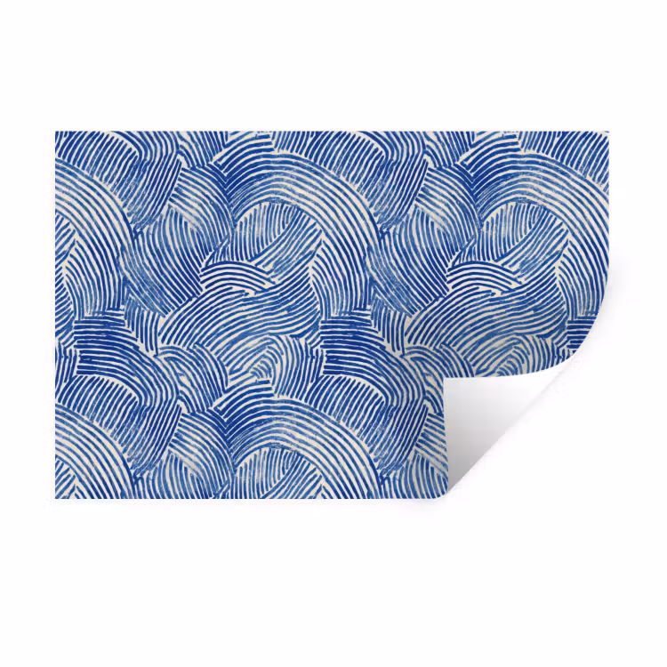 Muursticker - Modern - Abstract - Blauw — 1