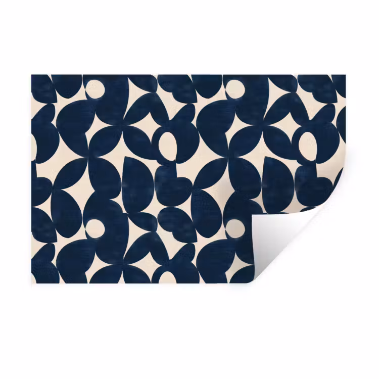 Muursticker - Modern - Geometrisch - Blauw — 1