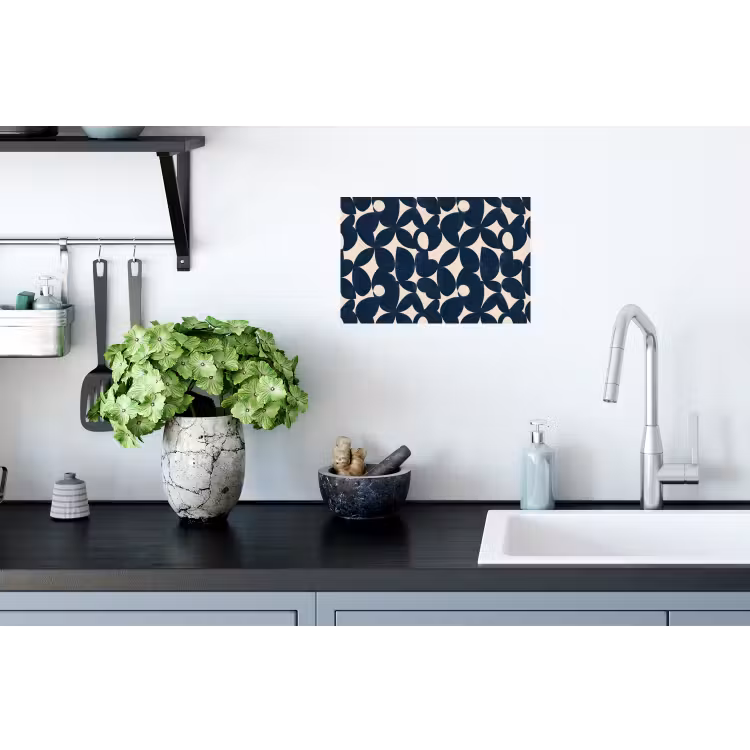 Muursticker - Modern - Geometrisch - Blauw — 2