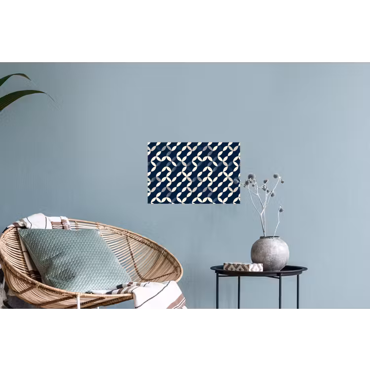 Muursticker - Abstract - Patroon - Blauw — 4