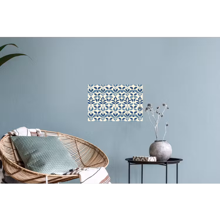 Muursticker - Flora - Modern - Blauw — 4