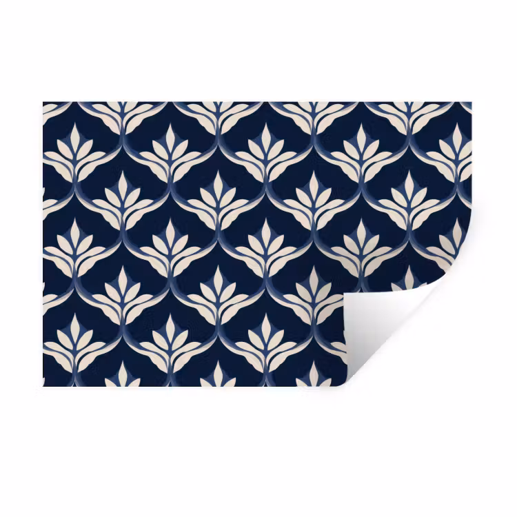 Muursticker - Modern - Ontwerp - Blauw — 1