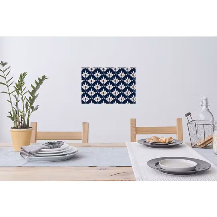 Muursticker - Modern - Ontwerp - Blauw — 3