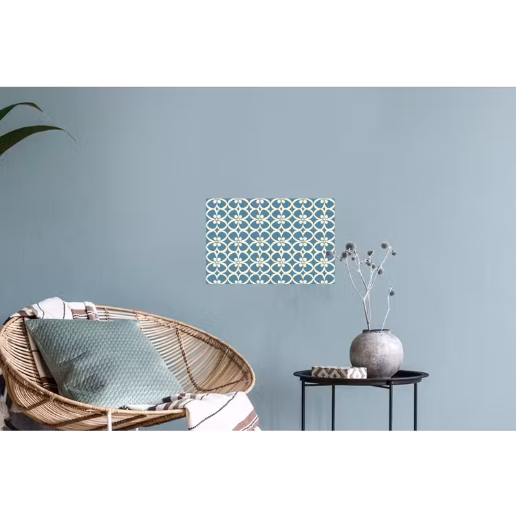 Muursticker - Patroon - Symmetrisch - Blauw — 4