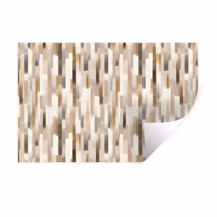 Muursticker - Abstract - Patroon - Kwaststreken — 1
