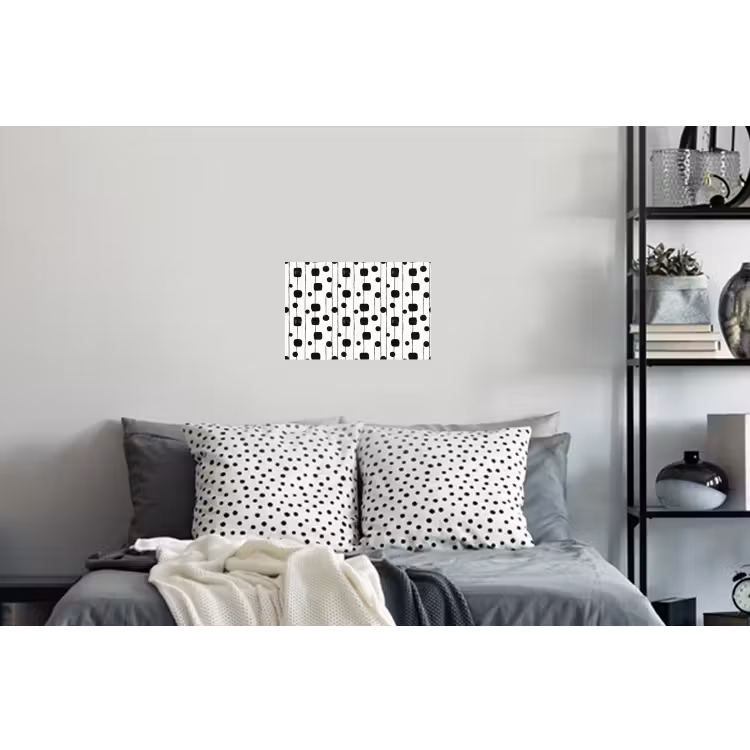 Muursticker - Grafisch - Modern - Zwart — 5