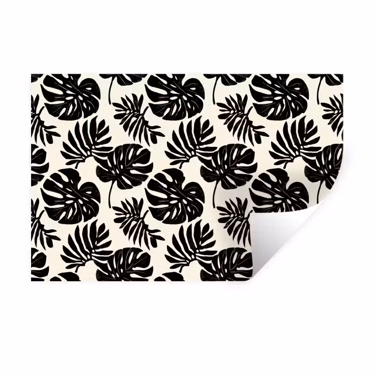 Muursticker - Modern - Monstera - Zwart — 1
