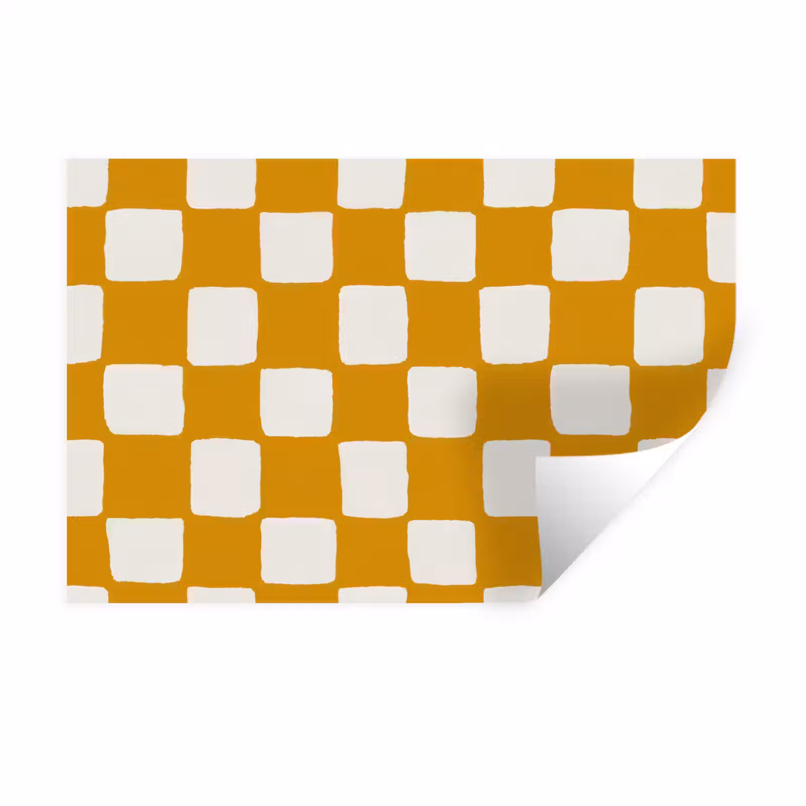 Muursticker - Grafisch - Patroon - Oker — 1
