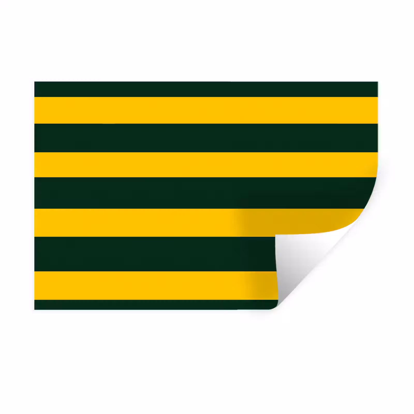Muursticker - Klassiek - Strepen - Groen — 1