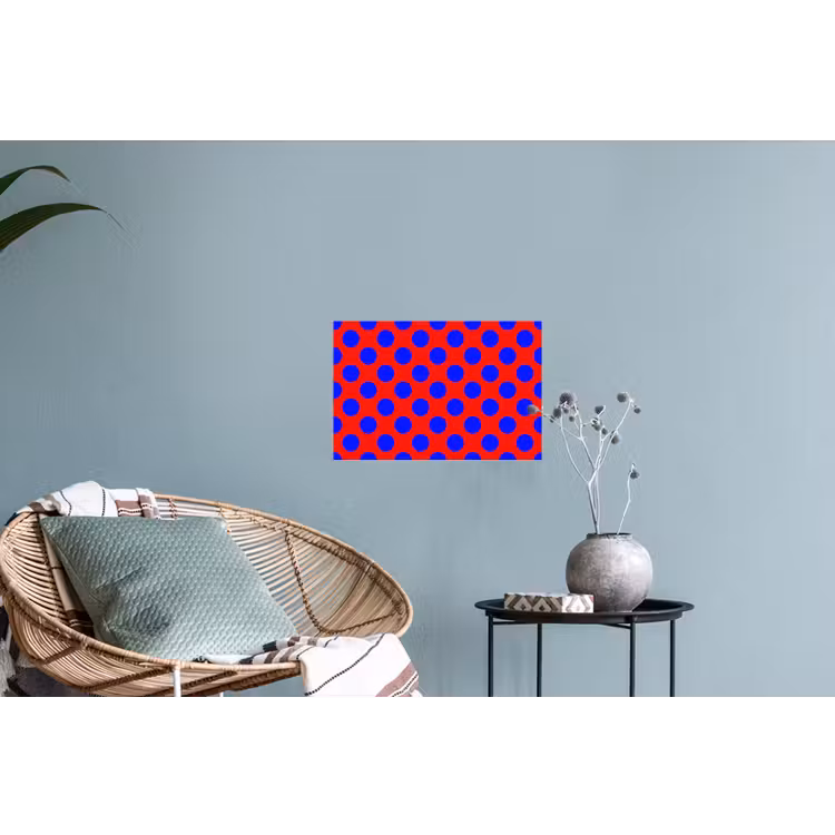 Muursticker - Dots - Klassiek - Rood — 4
