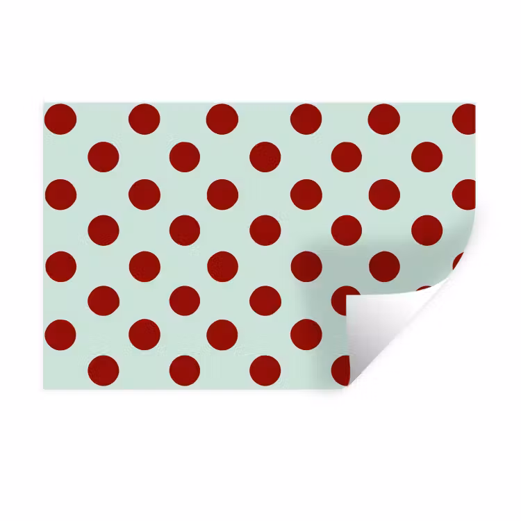 Muursticker - Polka - Dots - Rood — 1