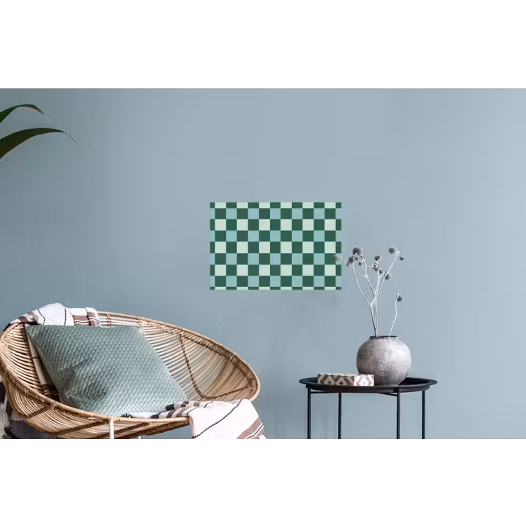 Muursticker - Schaakbord - Klassiek - Groen — 4