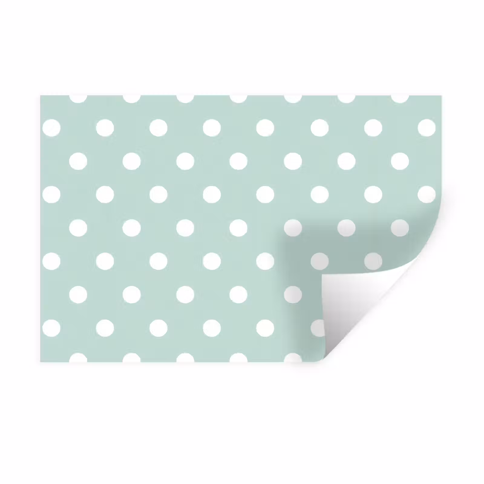 Muursticker - Klassiek - Polka - Groen — 1