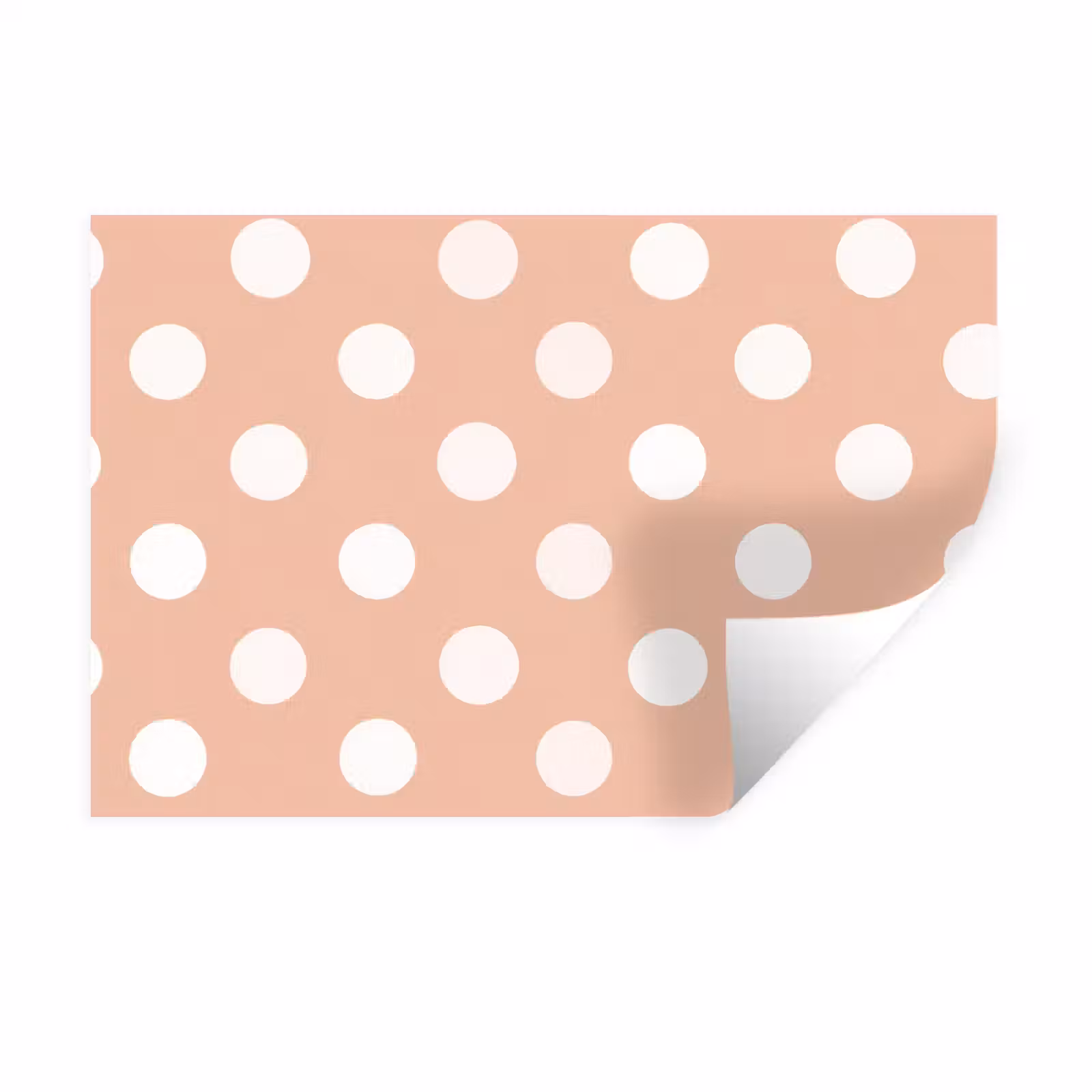 Muursticker - Klassiek - Polka - Perzik — 1