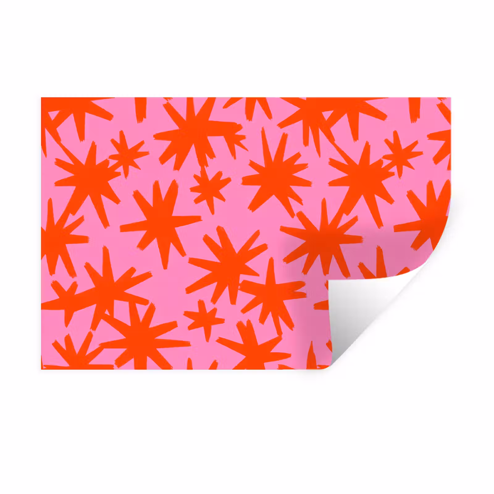 Muursticker - Modern - Sterren - Roze — 1