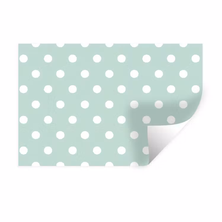 Muursticker - Klassiek - Polka - Groen — 1