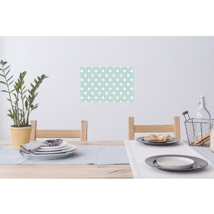 Muursticker - Klassiek - Polka - Groen — 3