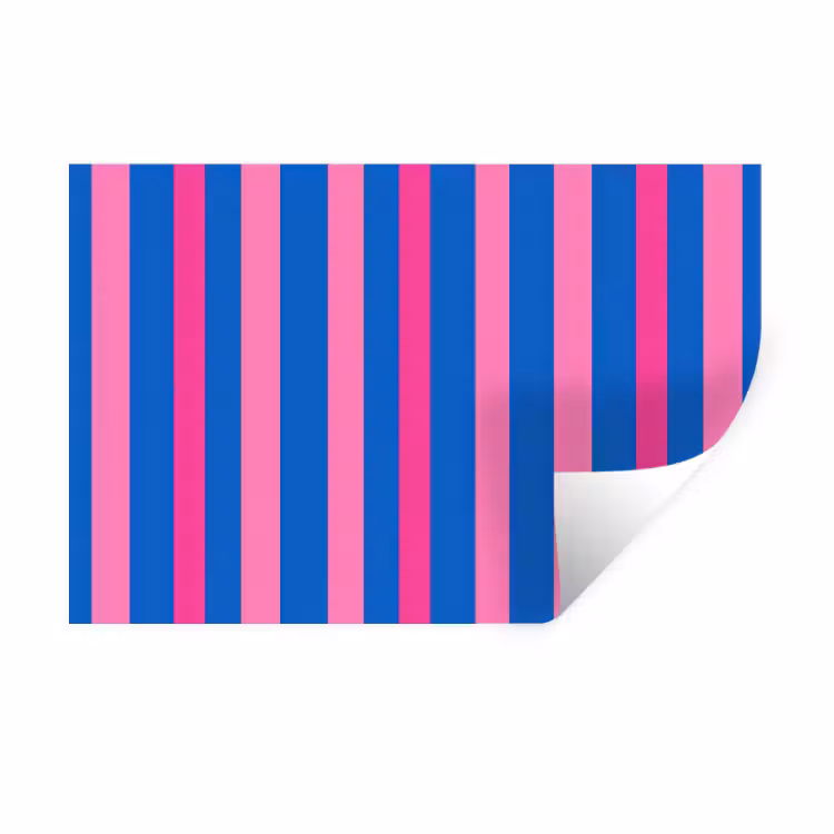Muursticker - Modern - Optisch - Roze — 1