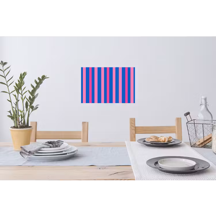 Muursticker - Modern - Optisch - Roze — 3