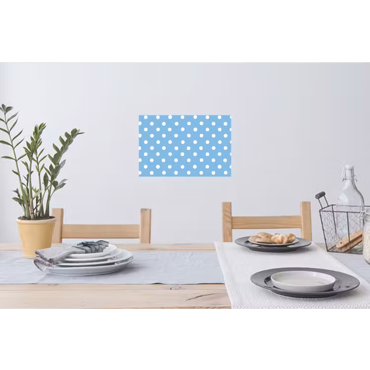 Muursticker - Polka - Dots - Blauw — 3