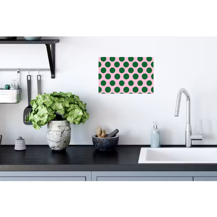 Muursticker - Polkadots - Patroon - Groen — 2