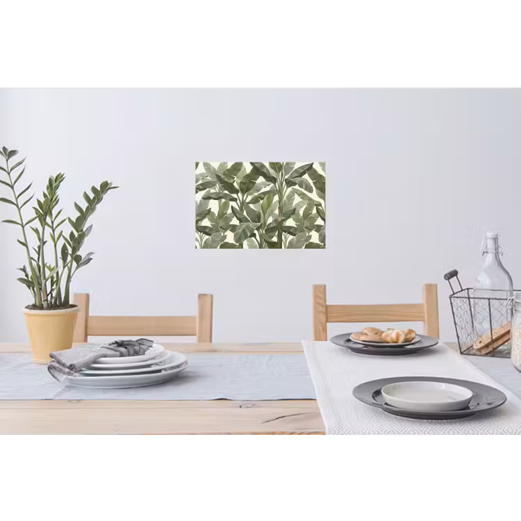 Muursticker - Planten - Bladeren - Tropisch - Groen — 3
