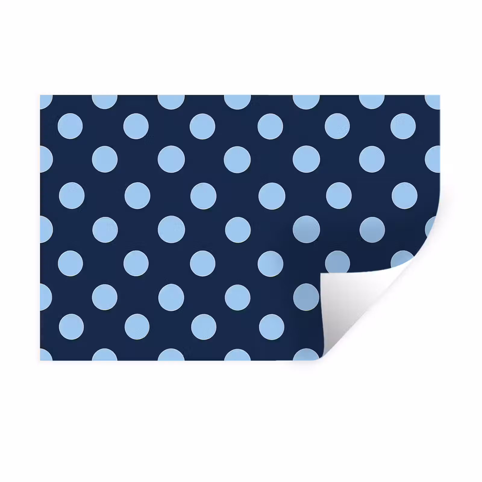 Muursticker - Klassiek - Dots - Blauw — 1