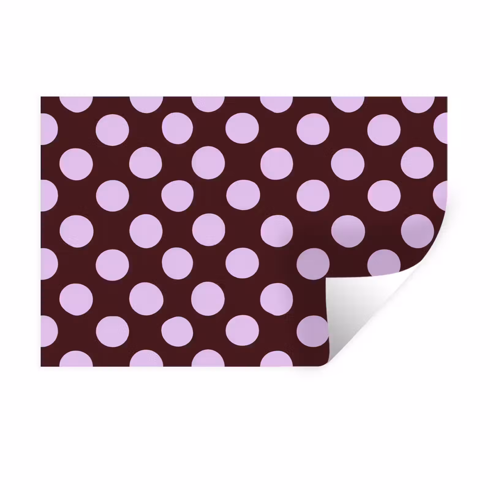 Muursticker - Klassiek - Stippen - Paars — 1