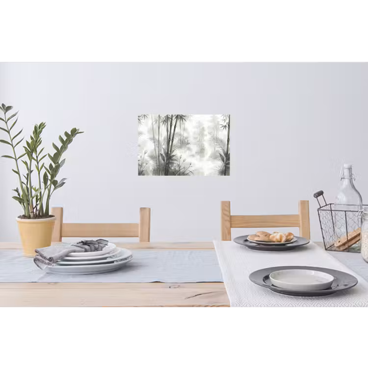 Muursticker - Bloemen - Knop - Tuin - Illustratie - Wit — 3